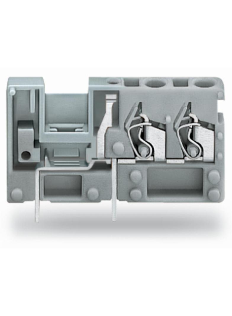 złączka do płytek drukowanych żółto-zielona raster 5 mm