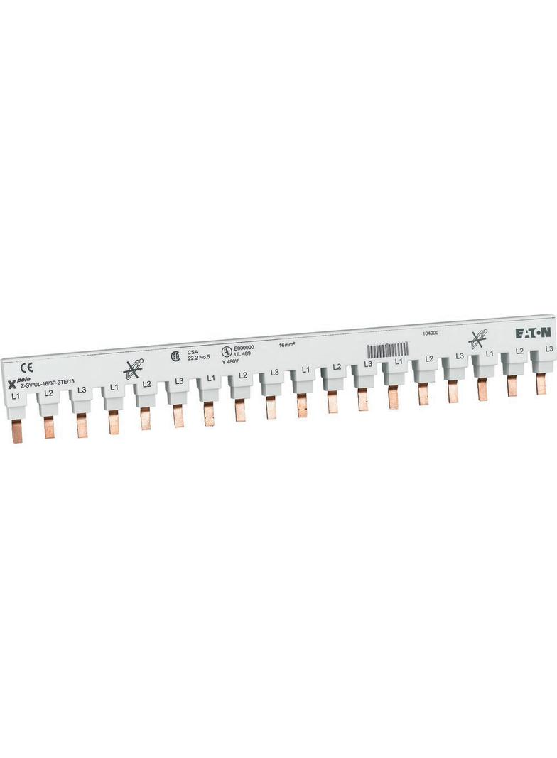 Z-SV/UL-16/2P-2TE/6 Szyna łączeniowa 2-faz. z cert. UL 104895 EATON