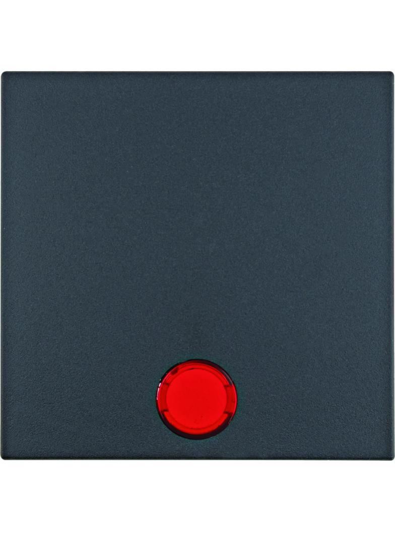 BERKER B.X Klawisz z 5 dołączonymi soczewkami do łączników 1-klawiszowych antracyt mat 16211606 HAGE