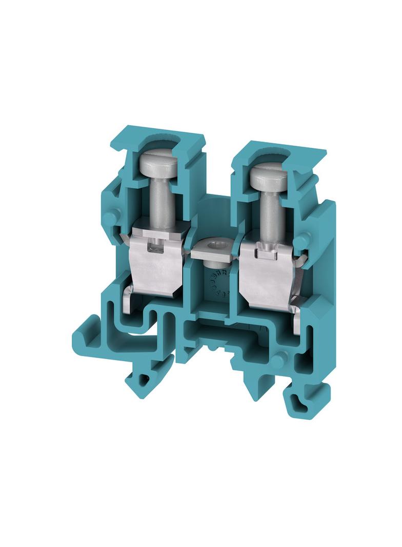 AKZ 2.5 BL Złączka szynowa przelotowa /100szt./ WEIDMULLER