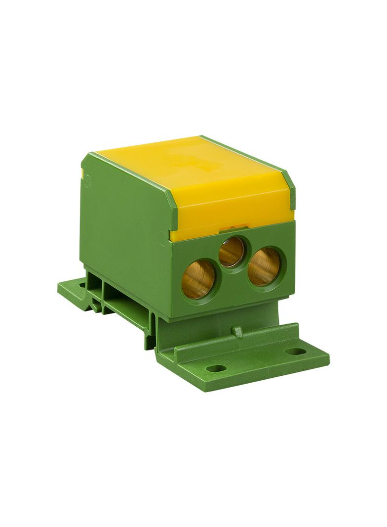 Blok rozdzielczy 2x4-70mm2-2x4-50mm2-1x4-25mm2 żółto-zielony DB6-Z-8.44 OPATÓWEK