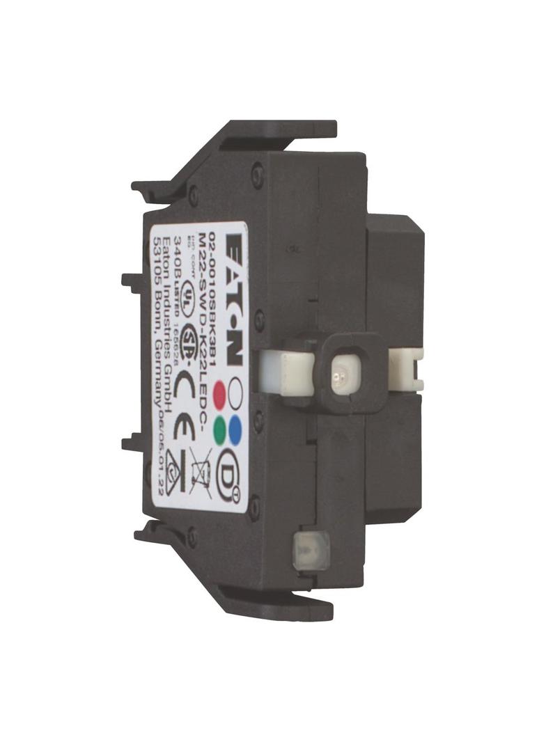 M22-SWD-K22LEDC-R Element funkcyjny - styki: 2Z 2R dioda czerwona mocowanie tylne SmartWire-DT 11601