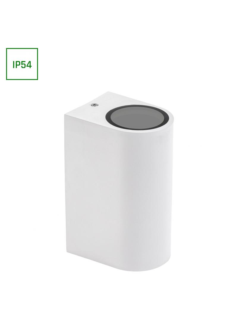 PARETE GU10 X2 DWUKIERUNKOWY KINKIET 250V IP54 150 x 73 x 95mm BIAŁY