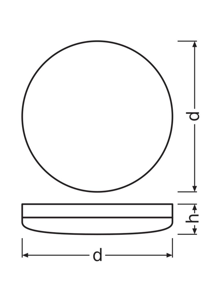 Oprawa sufitowa ścienna LED COMPACT IK10 24W 3000K Ciepła 4058075062207 LEDVANCE