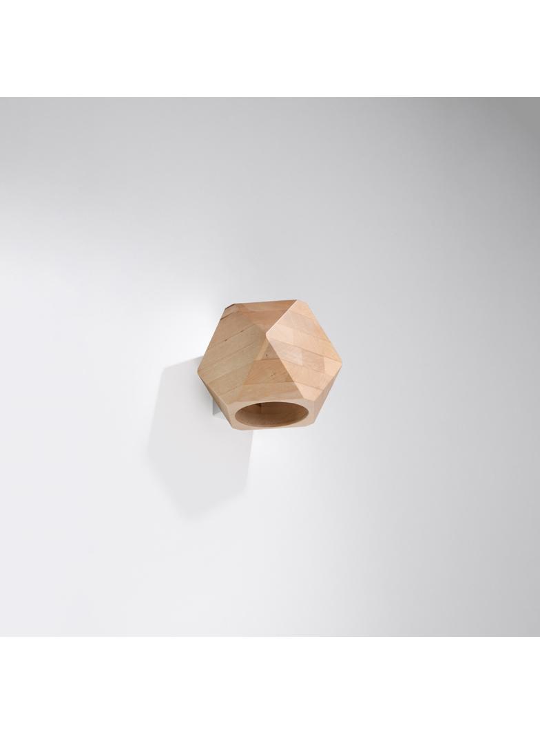 Sollux Kinkiet WOODY naturalne drewno SL.1008