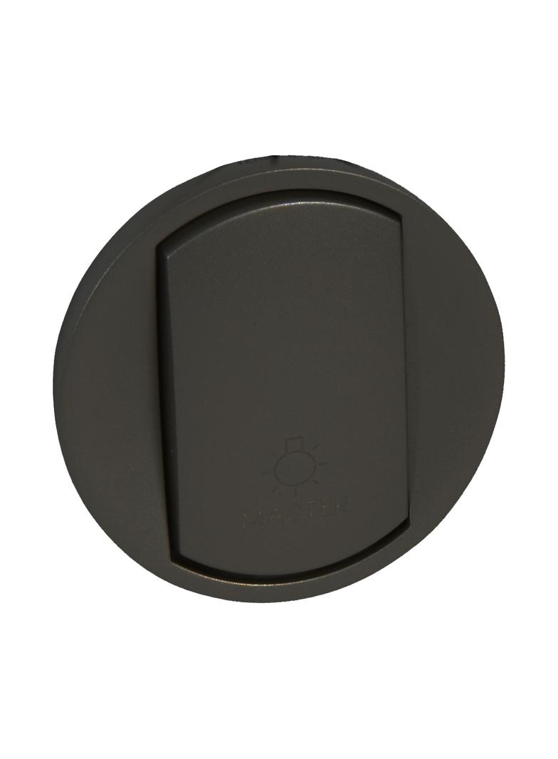 CELIANE - Klawisz Pojedynczy Z Symbolem Lampki grafitowy, Legrand