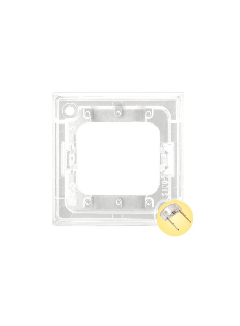 ARIA Zespół podświetlenia led złoty do łączników potrójnych - kolor bezbarwny