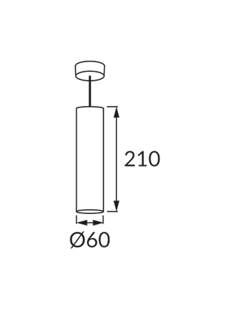 Wisząca oprawa oświetleniowa WESPA GU10 SILVER