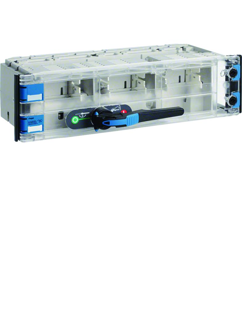 LLG-2 rozł. izol. z bezp. 3P 400A 400VAC 1xCT400-5M amp.bim.15m. odp.prawy AC22B LLG077 HAGER