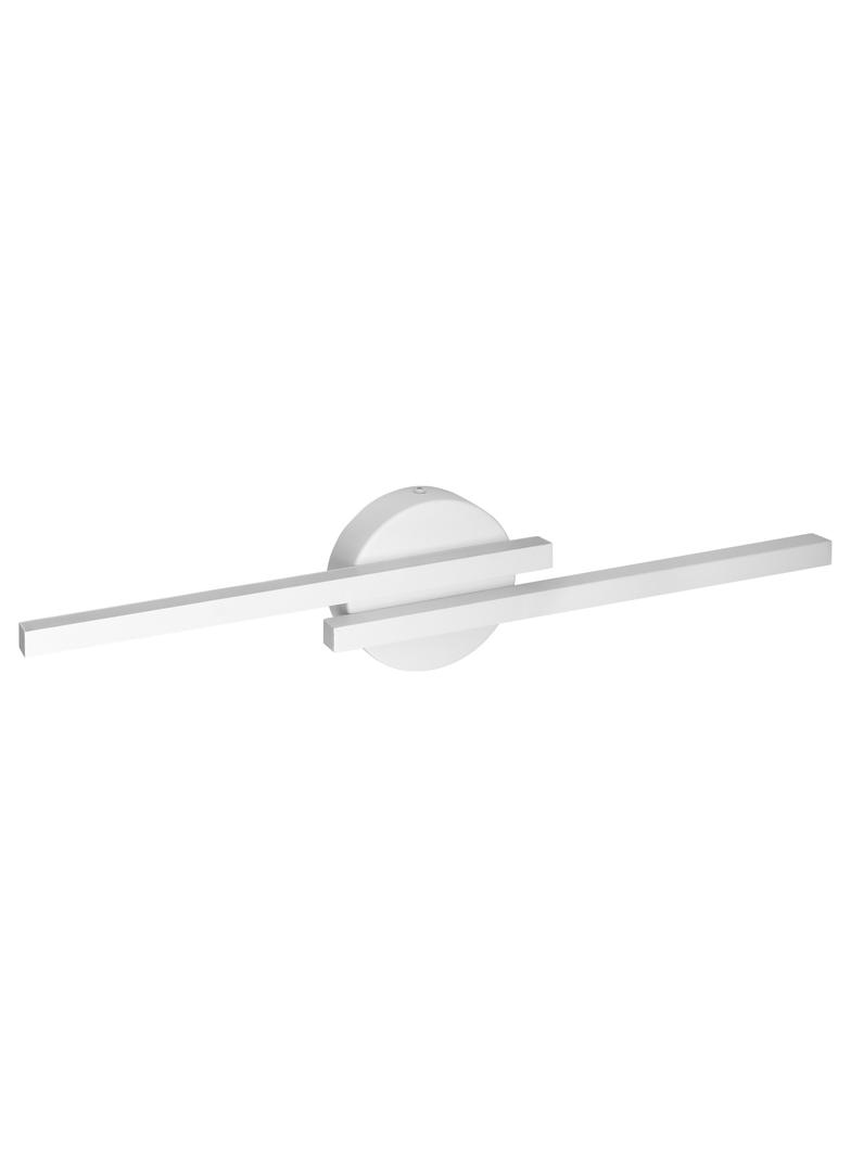 TEKANO LED 14W, lampa nad lustro, 1540lm, 4000K, IP44, dł. 55 cm, aluminium, biała