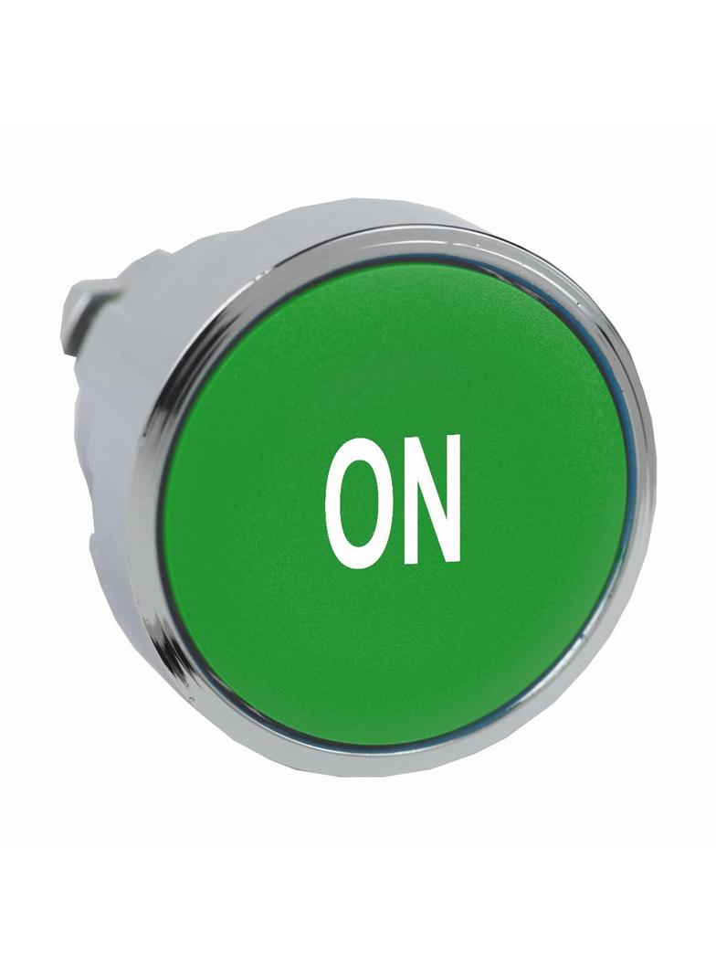 Harmony XB4 Przycisk płaski zielony samopowrotny bez podświetlenia metalowy ON