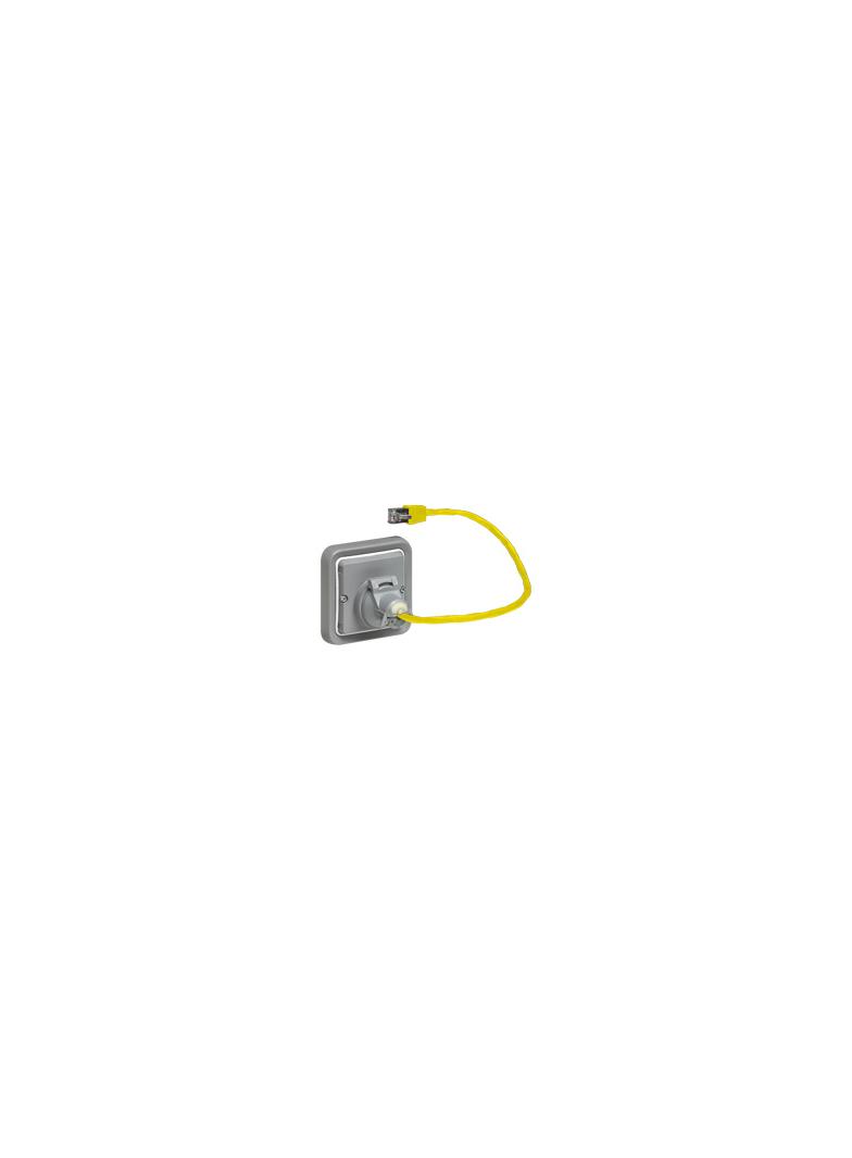 Plexo55 Adapter Gniazda Rj45 Zapewniający Szczelność IP44 069581 LEGRAND