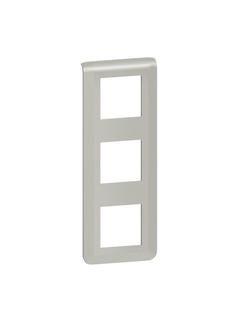 Mosaic - Ramka 3x2 Modułowa Pionowa - Aluminium 079323L LEGRAND