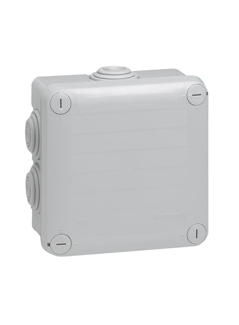 Puszka Plexo 105x105x55 7 Wej 092022 LEGRAND