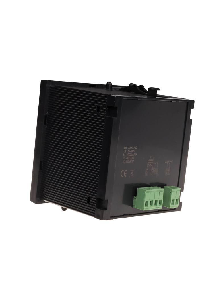 WIELOFUNKCYJNY CYFROWY MULTIMETR WARTOŚCI PARAMETRÓW SIECI, PANELOWY 96X96MM