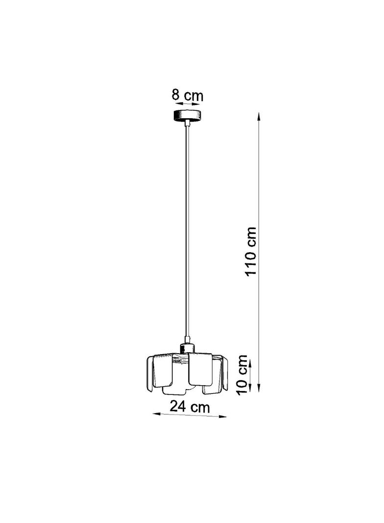Sollux Lampa wisząca TULIP biały SL.0666