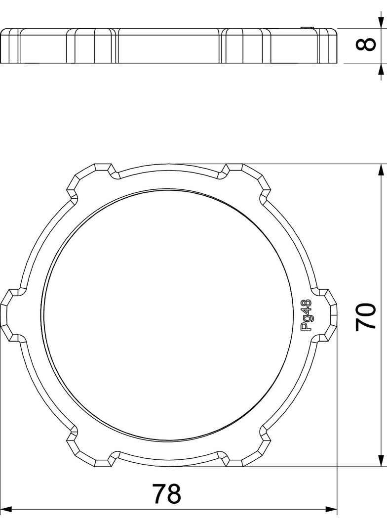 116, PRZECIWNAKRĘTKA PG48 TW.SZ