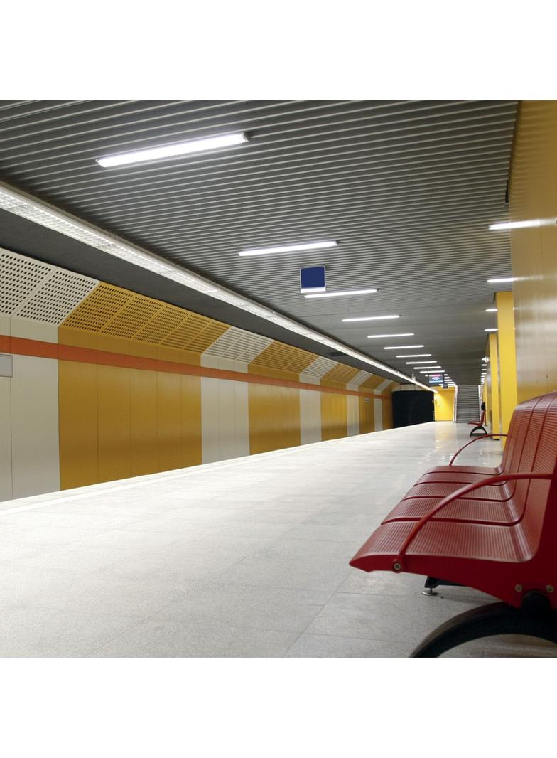 LIMEA LED TUBE  HERMETYK G13 1X120 250V IP65  1320x75x90 MM SZARY H