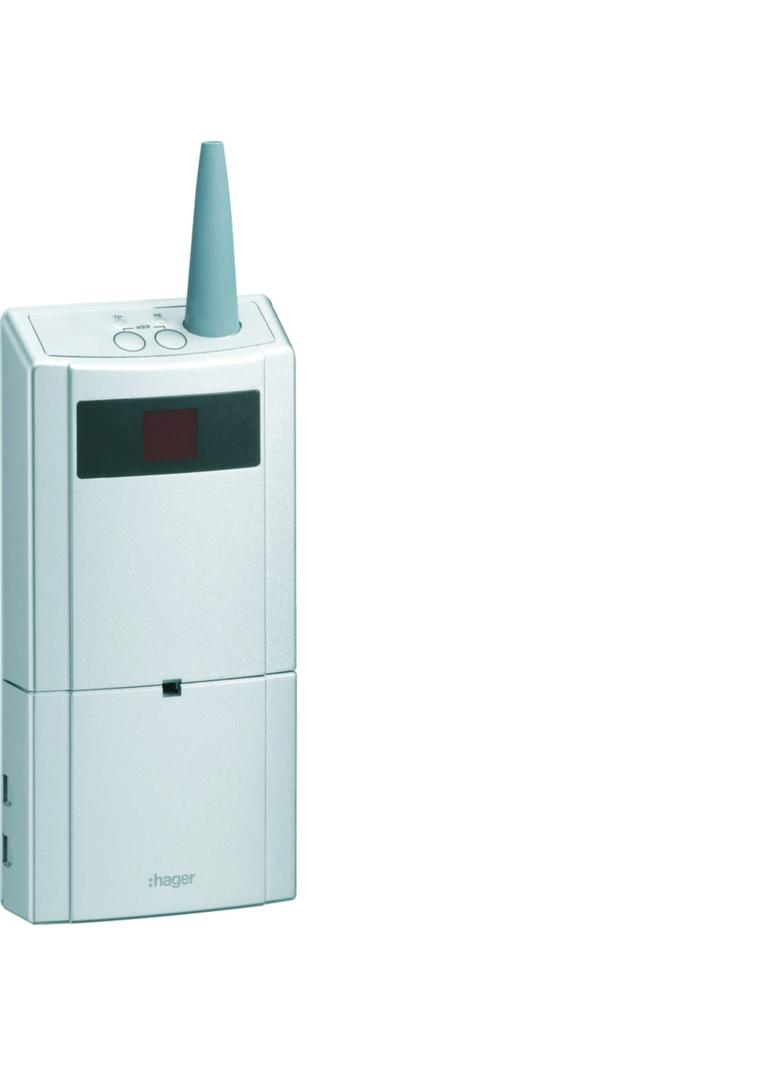 KNX q/e/s Centrala radiowa KNX aluminium TR131B HAGER