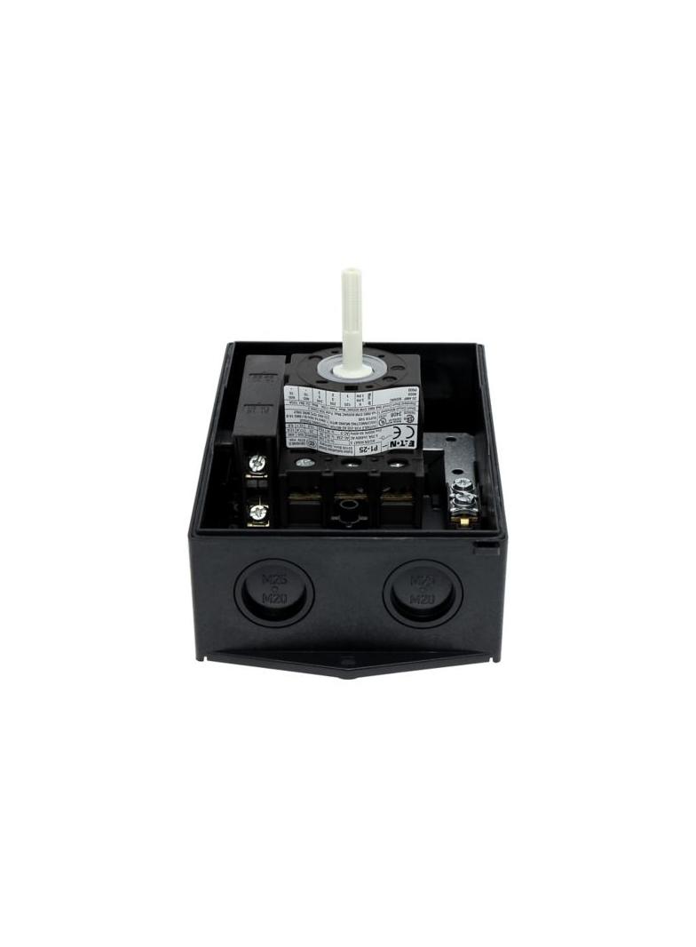 P1-25/I2H/MBS/SVB/HI11 Rozłącznik 25A 3P + 1Z 1R MBS czerwony - żółta rączka 182415 EATON