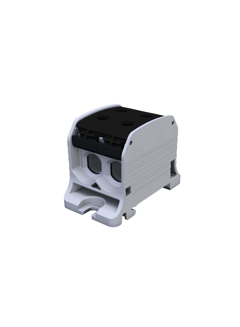 STB 50-2 Złączka szynowa gwintowa Al/Cu 87320 SIMBLOCK czarny