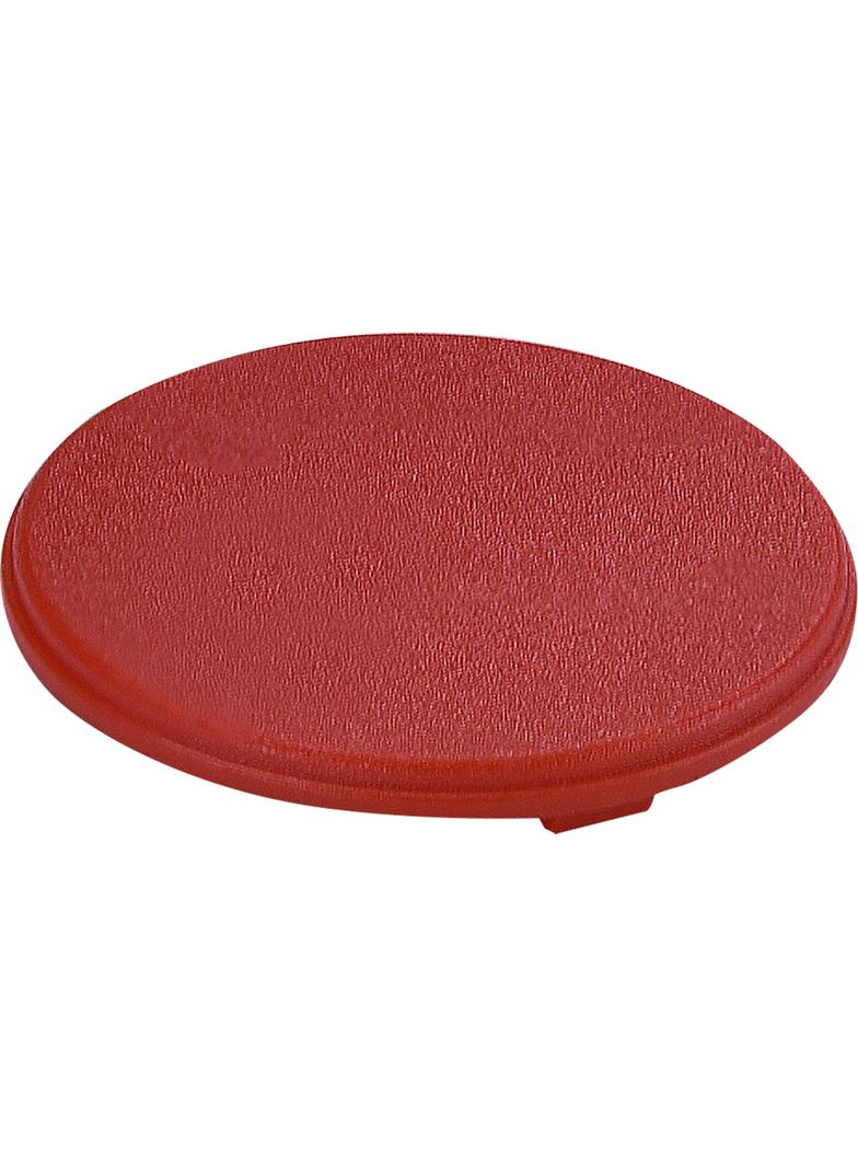 EAF-R - Płytka przycisku podświetlanego płaska - Czerwona