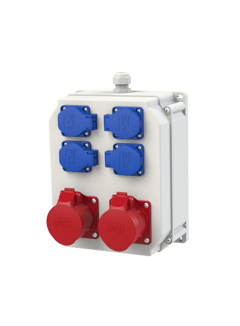 SWIN 2*16/5 4GS,PG16,IP44 ROZDZ.STACJ.Z TWORZ.