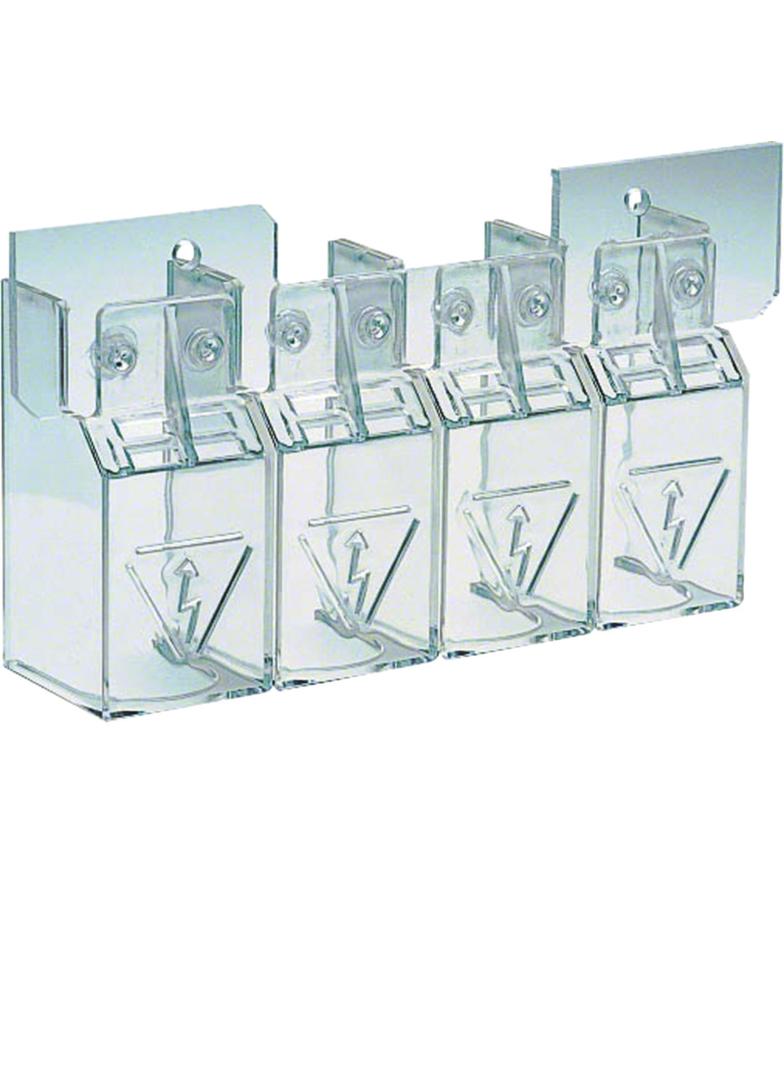 Osłony przyłączy - górnA dolna 4P HAx rozmiar 2 / HIM406-HIM408 63-100A HZC214 HAGER