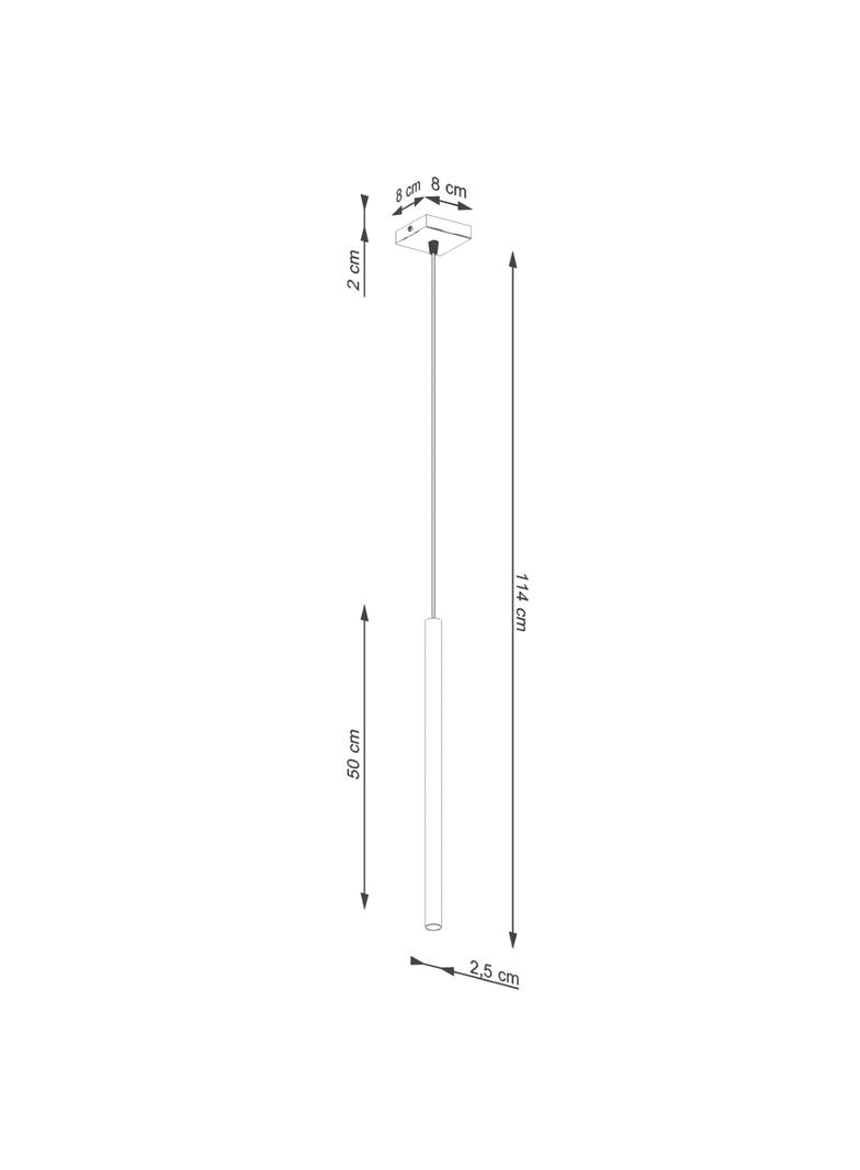 Sollux Lampa wisząca PASTELO 1 beżowa SL.1512