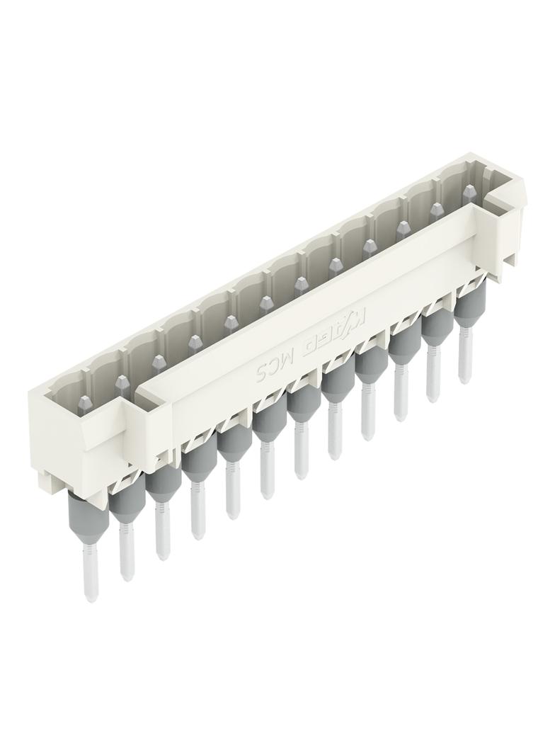 MCS-MIDI Classic wtyk 12-bieg. j-szary raster 5 mm /100szt./ WAGO