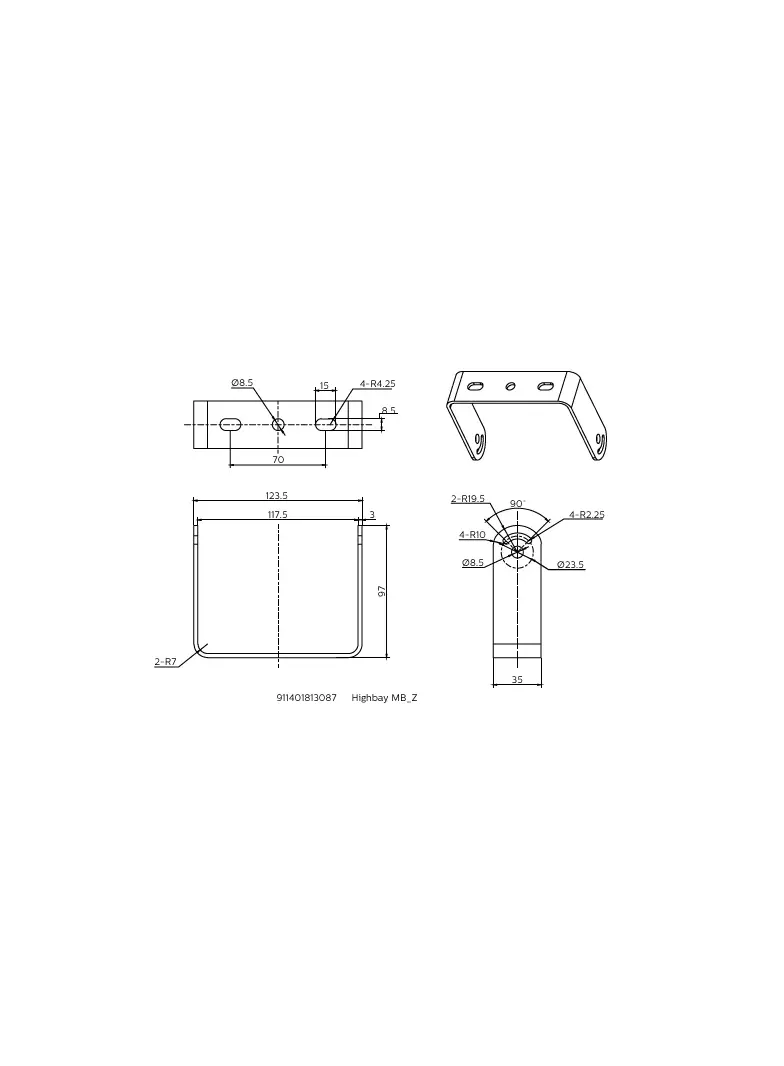 Akcesorium Ledinaire Oprawa Highbay MB_Z gw. 9,11402E+11 PHILIPS