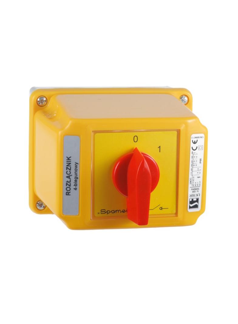 Łącznik Krzywkowy 16A, Przełącznik Dahlandera dwubiegowy,  w obudowie OB3,