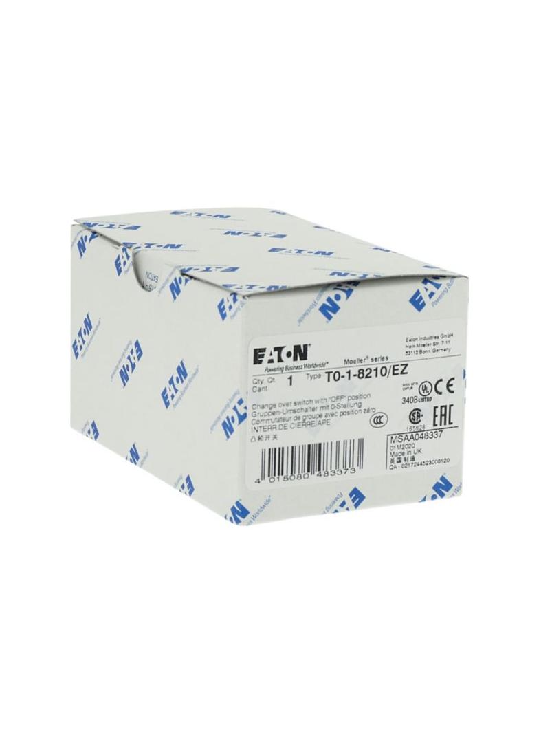 T0-1-8210/EZ Łącznik krzywkowy 20A 6.5kW 048337 EATON