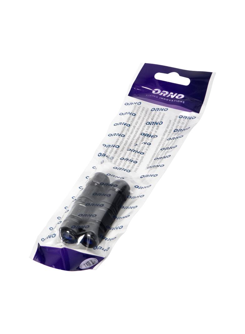 Konektor kablowy prosty IP68 MICRO 2x1,0mm2 450V/10A 2 sztuki OR-AE-13614/2 ORNO