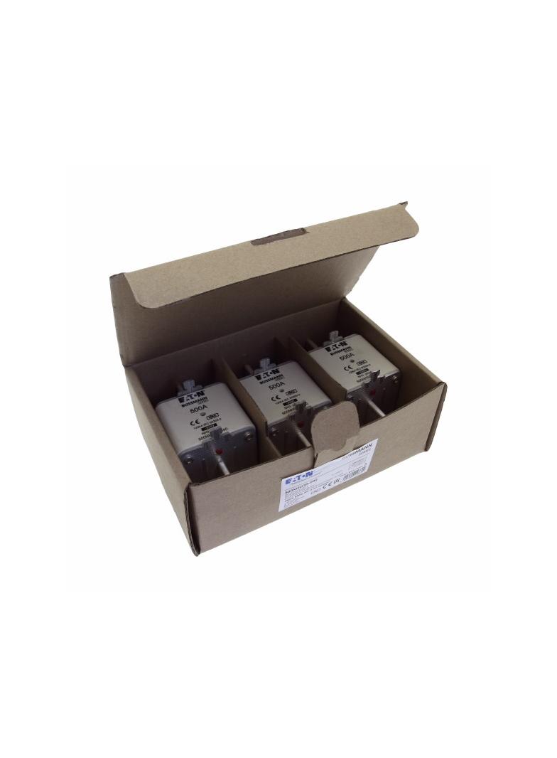 NH FUSE 500A 690V gG SIZE 3 Wkładka NH3 500A 690V GL/GG podwójny wskaźnik 500NHG3B-690 EATON