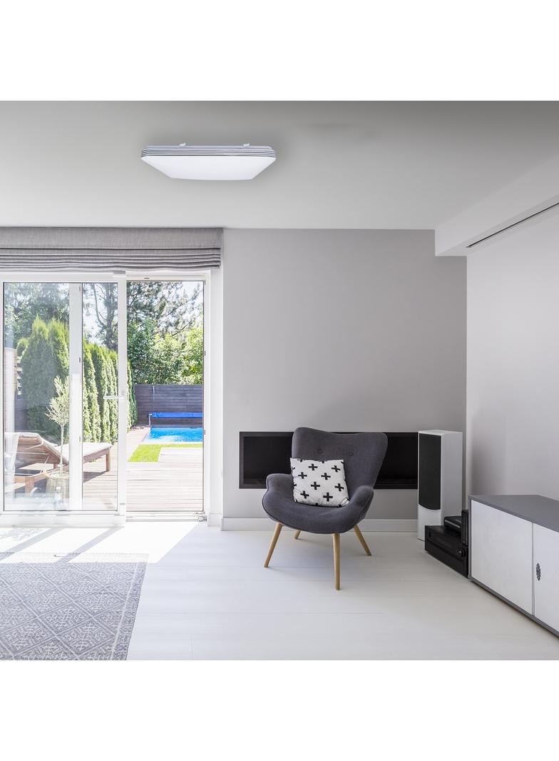 Milagro plafon LED Palermo 72W 4320lm 3000/6000K (pilot w zestawie) biały ML4857