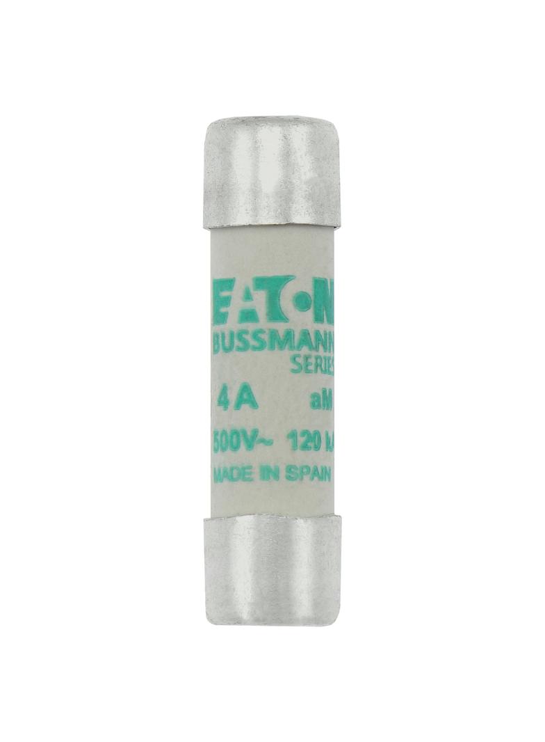 CYLINDRICAL FUSE 10 x 38 4A AM 500V AC Wkładka cylindryczna 10 x 38mm 4A AM 500V AC C10M4 EATON