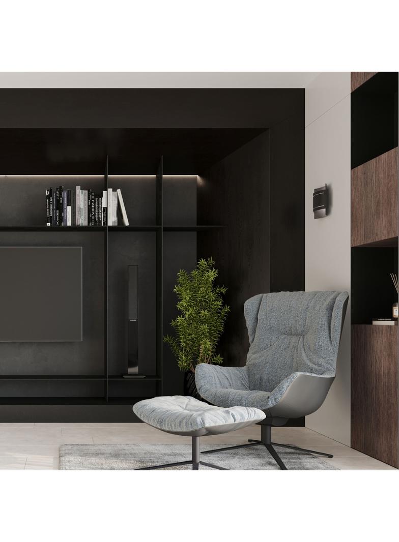 Sollux Kinkiet HESTIA czarny SL.0981