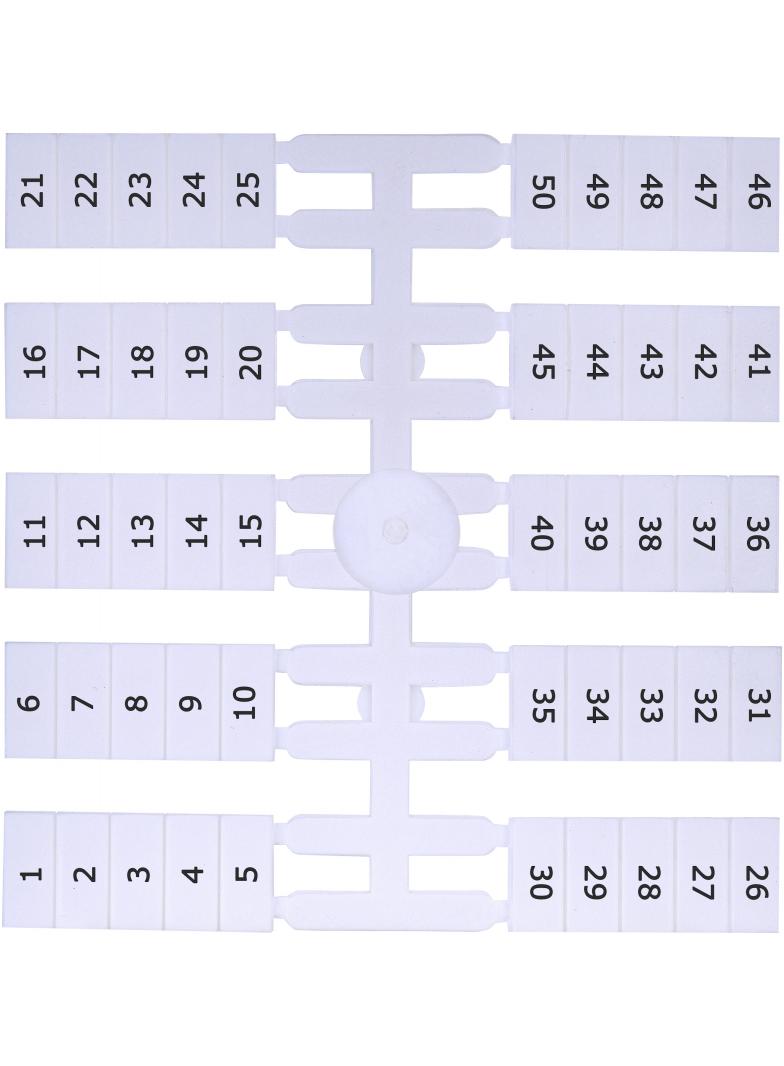 Oznacznik elastyczny (4 x 50 szt.) EO4 1-50 003901773 ETI