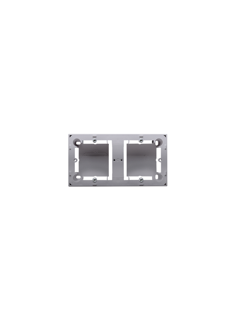 puszki instal. Puszka natynkowa płytka (31mm) podwójna stal inox MPN2/21 KONTAKT