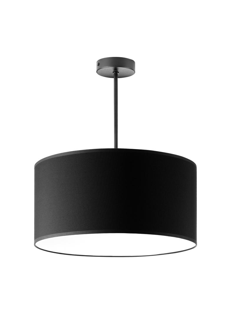 Rollo 1P E27, lampa wisząca, max. 60W, czarna, krótka AD-LD-6340BE27T ORNO