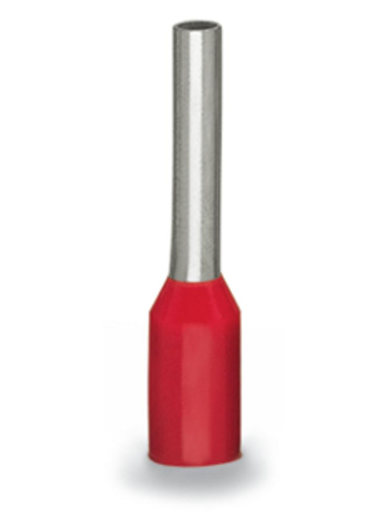 tulejka 1 mm2 czerwona dł. 10 mm /1000szt./ WAGO