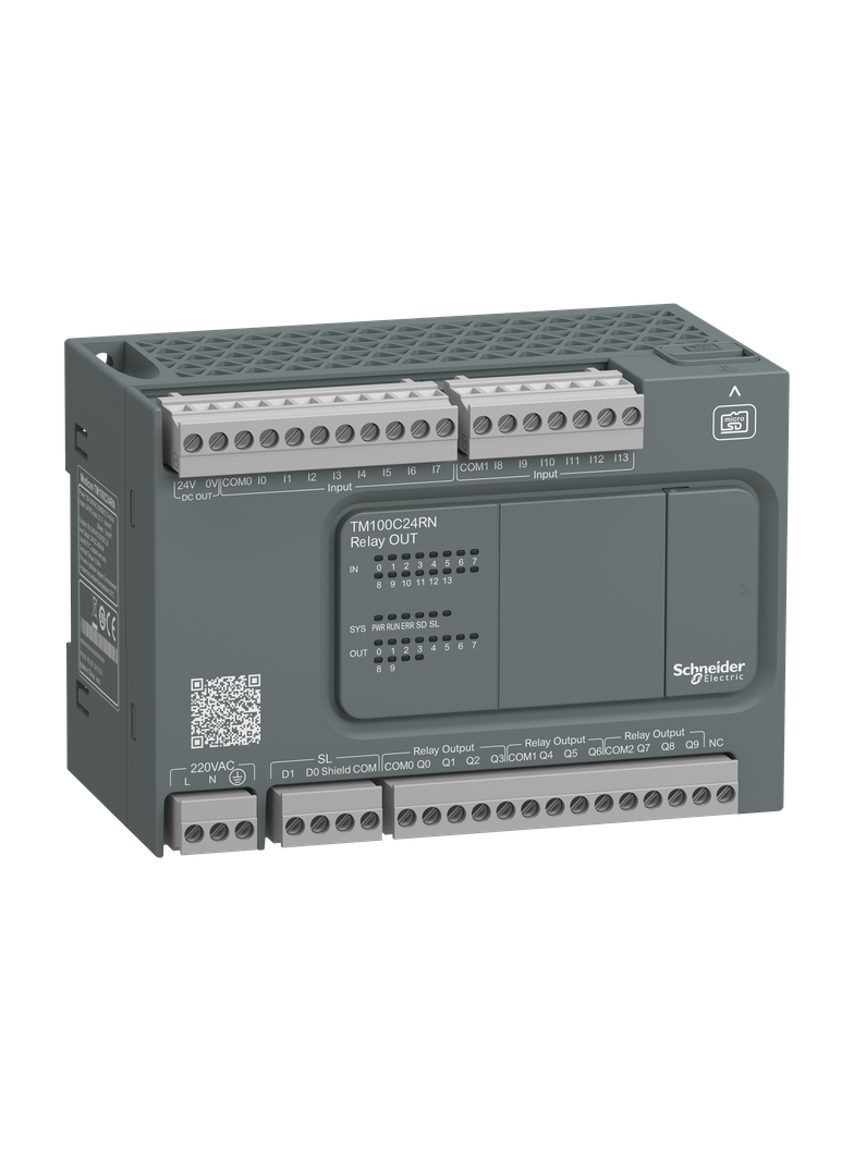 Sterownik M100, 14 we/10 wy przekaźnikowych, 220VAC