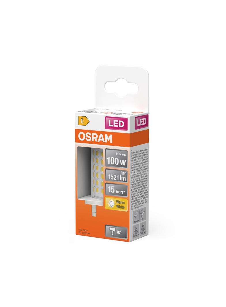 LED LINE 78mm 100 12W 827 230V R7S 6X1 LEDVANCE