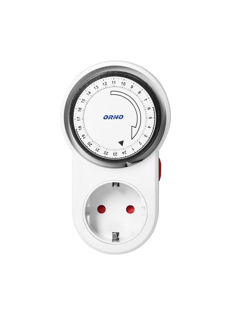 Programator czasowy mechaniczny wersja Schuko OR-PRE-443(GS) ORNO