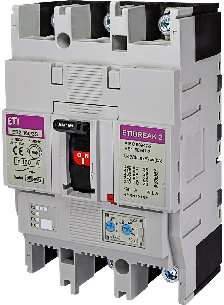 EB2 160/3S 160 3P WYŁ.MOCY 3P, 36KA