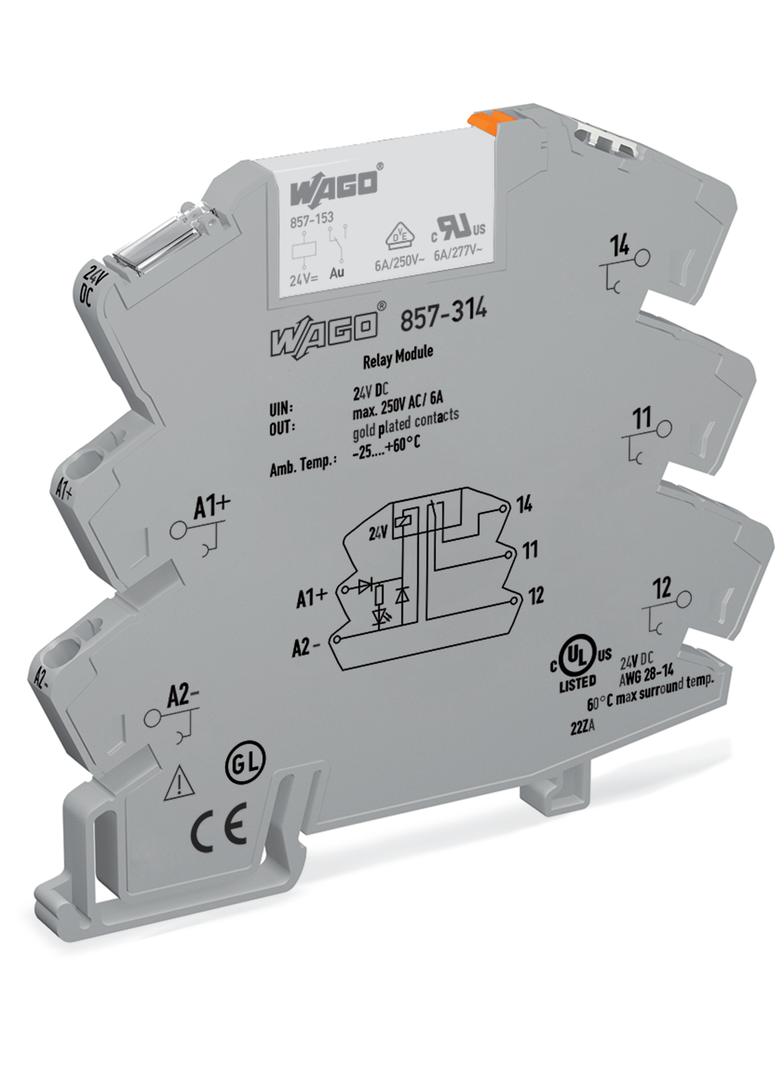 JUMPFLEX podstawka z przekaźnikiem 24V DC 1p WAGO