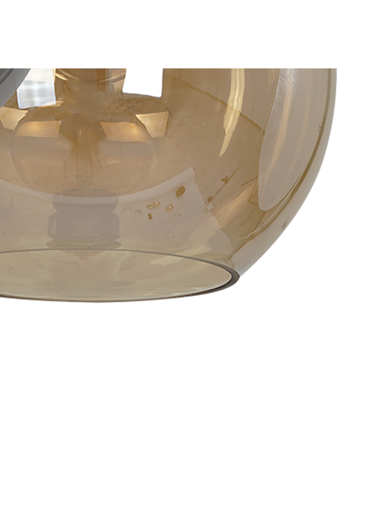 Milagro plafon Sofia Mix 3xE27 czarny MLP6589
