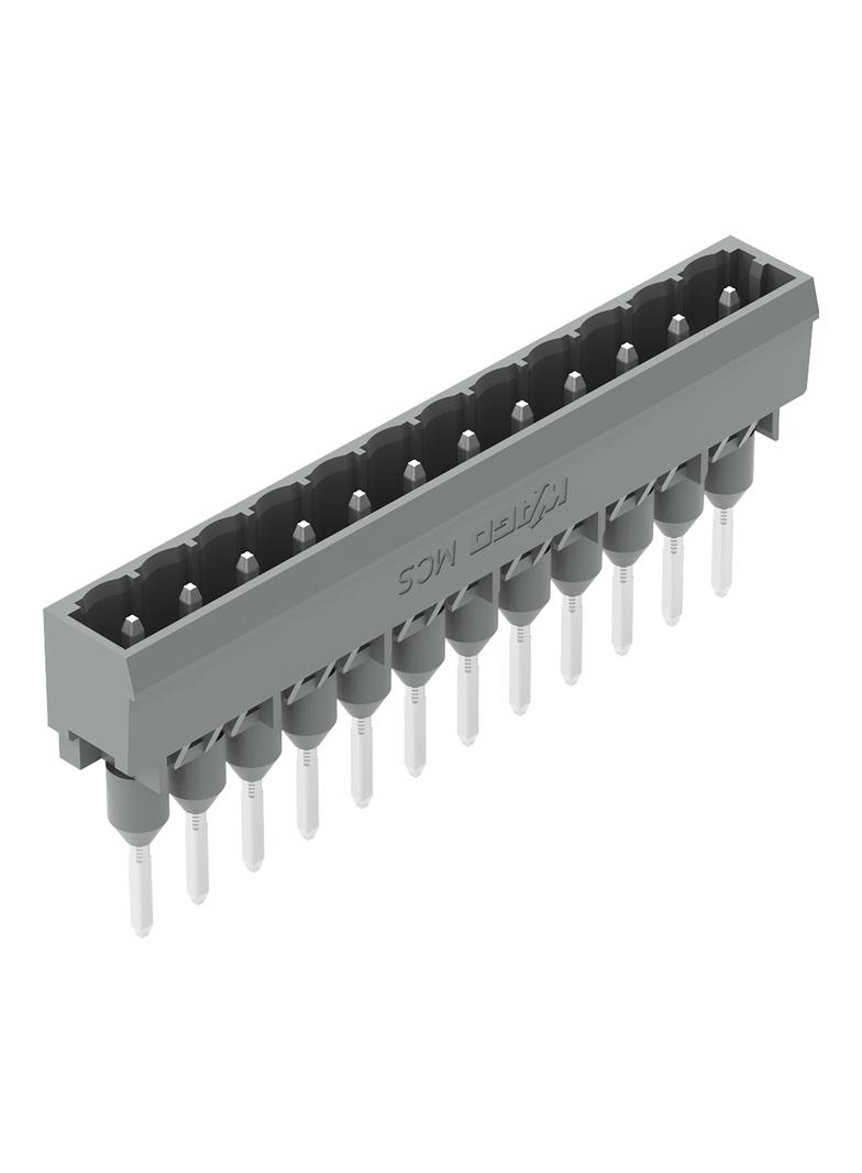 MCS-MIDI Classic wtyk 12-bieg. szary raster 5 mm /100szt./ WAGO
