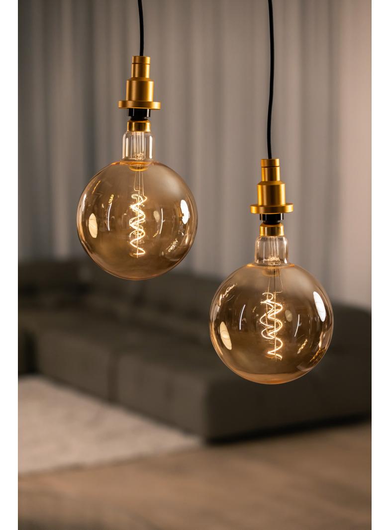 Lampa LED Vintage 1906 GOLD 200 dim 4,8W/822 szkło przezroczyste E27